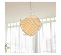 LXYST Chandelier for Living Room and Bedroom Decoration with White Fabric Shade(B-D50CM)
