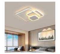 LXYST Chandeliers, Bedroom Lamp Black White Study Children's Ceiling Chandelier Home Decor Living Room Lights(3 Color,D 42CM)