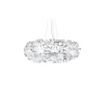 LXYST Chandeliers, Hanging Ceiling Lamp for Living Room Petal Pendant Chandelier Bedroom Restaurant Indoor Lights(D53CM,B-White)