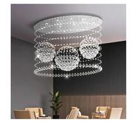 LXYST Chandeliers, Large Chandelier K9 Crystal Suction Ceiling Light for Living Room Restaurant Hotel Lobby Atrium Home Decor Luster(Changeable,D120cmxH150cm)