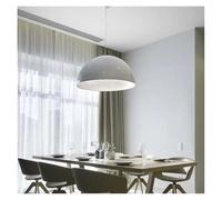 LXYST Chandeliers, Nordic Garden Art Pendant Light Resin Hanging Lamp for Living Home Decor Suspension Chandelier(Noir,D40CM)