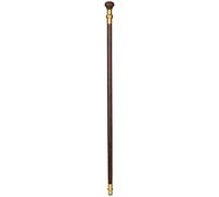 LXYST Chicken Winged Wooden Cane Round-Head Walking Solid Wood Mahogany Civilization Stick Gifts The Elderly, 86 Cm crutch-11.19 Ideal for M powerfully