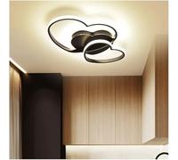 LXYST Close to Lights Heart-Shaped LED Light Romantic Lamp Acrylic Flush Ceiling Lighting Fixtures,for Living Room