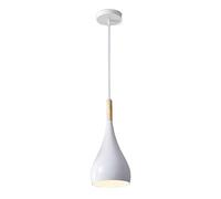 LXYST Color Danish Ceiling Chandelier Fashion with Wood Hanging Lamp Adjustable Single Head Pendant Lights Minimalist Nordic Fixture for Kitchen, Bedroom, Dining Room, Restaur
