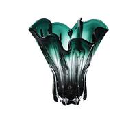 LXYST Coloured Thickened Glass Vases, Flower Ornaments, Table Model Living Room, TV Cabinet Chinese Decoration Vase for Decor(Large)