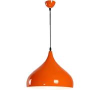 LXYST Creative Semicircular Aluminum Art Pendant Lamp, Single Head Hanging Rustic Style Chandelier, Ceiling Light, Lighting Fixture for Restaurant Bar Warm Life