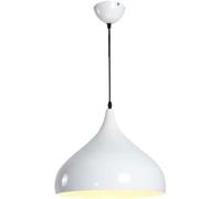 LXYST Creative Semicircular Aluminum Art Pendant Lamp, Single Head Hanging Rustic Style Chandelier, Ceiling Light, Lighting Fixture for Restaurant Bar Warm Life