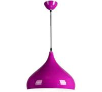 LXYST Creative Semicircular Aluminum Art Pendant Lamp, Single Head Hanging Rustic Style Chandelier, Ceiling Light, Lighting Fixture for Restaurant Bar Warm Life