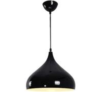 LXYST Creative Semicircular Aluminum Art Pendant Lamp, Single Head Hanging Rustic Style Chandelier, Ceiling Light, Lighting Fixture for Restaurant Bar Warm Life