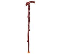 LXYST Crutches Old Man Walking Solid Handrail Non-Slip Wood Wooden Cane Stick for The Elderly powerfully