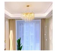 LXYST Crystal Chandelier 50cm Pendant Light Kitchen & Living Room Ceiling Fixture Cold White Indoor Stylish Home Decor Compatible with Various Interiors