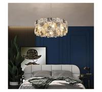 LXYST Crystal Chandelier Luxury Pendant Light Living Room Restaurant Ceiling Fixture Elegant Home Decor Stylish for Contemporary Spaces