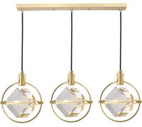 LXYST Crystal Pendant Lighting Rectangular Fixtures Ceiling Chandelier,Hanging Light