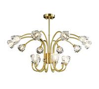LXYST Crystal Sputnik Chandelier 12, Ceiling Lights