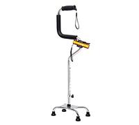 LXYST Elderly Walking Stick Walker Illuminated Medical Retractable Non-Slip Crutches