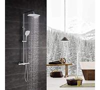 LXYST European Bathroom Set Handheld System Copper Stainless Steel Silver Shower Booster Nozzle Faucet 3 Functions Beautiful and Practical