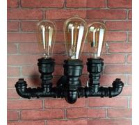 LXYST European Industrial Wind Retro Water Pipe Wall Light, Chandelier