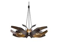 LXYST Fashion Home Decor LED Lights Chandelier Living Room Lamps Restaurant Chandeliers Indoor Lighting(Color:Black,Size:85CM)