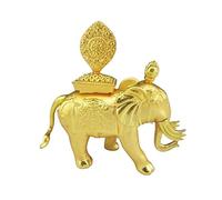 LXYST Feng Shui Statue Fengshui Sculpture Worship Elephant Ornaments Table Top Decorations for Study Porch Office Buddha Decoration