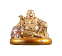LXYST Feng Shui Table Enamel Pure Copper for Home Use Enshrined Statue Wealth Seeking Ornament Buddha Decoration(Large)