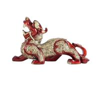 LXYST Feng Shui Table Statue Colored Copper Beast Home Decorations Furnishings Living Room Entrance Office Opening Gift Ornaments Buddha Decoration (Size : Right)