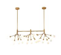 LXYST Firefly Led Fixtures Light - Twigs Sputnik Chandelier Compatible with Villa Dining Living Room Bedroom, Ceiling Pendant Lighting