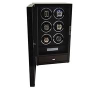 LXYST for 12 Luxury Automatic Winding Box Touch Japan Silent Motor Wood Piano Finish with LCD Display Elegant Show Case Watch Winder