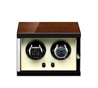 LXYST for Automatic Watches Extremely Silent Metal Frame with 5 Rotation Mode ed by Motor Carbon Fibre Exterior Piano Finishing Wood Watch Winder