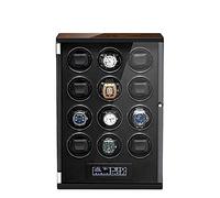 LXYST for Automatic Watches LCD Touch Panel Remote Control Display Screen 5 Rotation Modes with Quite Motor-Unique Wood Shell Piano Paint Exterior Watch Winder