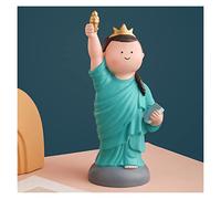 LXYST Furnishing Crafts Creative Little Girl Resin Ornaments Porch Home Desk Bookcase TV Cabinet Model Decorations Living Room Sculpture