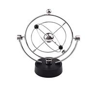 LXYST Furnishing Crafts Figurines Miniatures pendulo de Balance Energy Conservation Model Metal Craft Newton Swing Desk Ornaments Living Room Sculpture (Color : A)