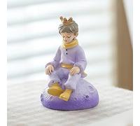 LXYST Furnishing Crafts Starry Ornament Education Figurines Souvenirs for Child Gifts Home Desk Accessories Decoration Living Room Sculpture (Type : A-Purple)
