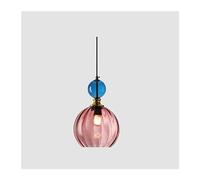 LXYST Glass Led Pendant Lights Restaurant Bar Coffee Tables Designer Chandelier Home Decoration Hanging Light Fixture, Chandelier(A)