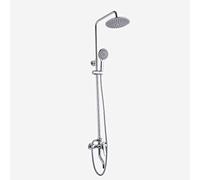 LXYST Hand-Held Rain Head Wall-Mounted Three-Speed Hot and Cold Shower Set (Size : A)