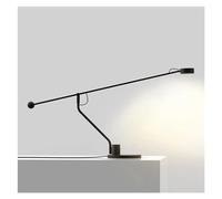 LXYST Italian Led - Table Bedside Black Study Folding Tables Desk Adjustable Rocker Reading Lamp,