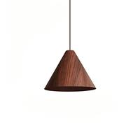 LXYST Japanese-Style White Oak Black Chandelier E27 Iron Art Light Northern Europe Creative Restaurant Hanging Lamp for Tea Room Bedroom Kitchen Bar Decorate/Black Walnut/