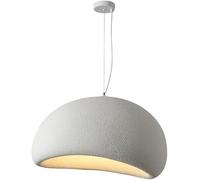 LXYST Japanese WABI-Sabi Chandelier Adjustable Pendant Light Handmade White Classic Hanging Lamp Elegant Ceiling Fixture Unique Creative for Home Decor