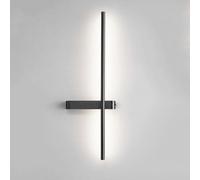 LXYST Kid's Decorate Minimalist Long Lamp Linear Wall Copper 60cm/90cm Brass Home Decor Lighting Fixture Compatible with Hallway Living Room Bedroom(Dark 90CM)