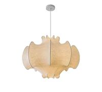 LXYST Kreative Silk Wind Pendant Light - Living Room Decor, White 50cm