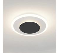 LXYST LED 15W Small Light, Semi Flush Mount Acrylic Lamp, 6000K Cool White Indoor Ceiling Lights Compatible with Bedroom, Hallway, Chandeliers Moder