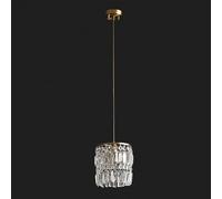 LXYST LED Lamp Dining Crystal Pendant Lights Compatible with Bar Minimalist, Ceiling Chandelier
