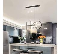 LXYST Led Light Chandelier Dimmable, Hanging Dining Kitchen Living Room Ceiling Lights with Remote Control Bedroom Office Spotlight Lamp Fixture/K/100Cm
