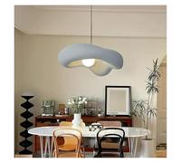LXYST LED Living Chandelier For Dining Cream Style Room Decoration, Hanging Line Adjustable(Gray)