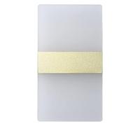 LXYST Light Sconces LED Lamp Up and Down - Acrylic Gold Aluminum Corridor Wall Fixtures, Chandelier
