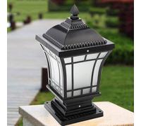 LXYST Lights Outdoor,V-intage Post Light European Column Headlight Wall Lamp, Chandelier
