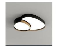LXYST Living Ceiling Lights Bedroom Dining Room Lamps Black White LED Lamp,