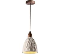 LXYST Mid Century Light Concrete Dome Pendant Lamp Rustic Farmhouse Industrial Hanging Ceiling Chandelier V-intage Gray Cement Lighting Fixture,Lamps for Living Room