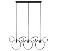 LXYST Minimalist Cartoon Pendant Light for Dining Room & Kids Room Décor with Cute Mouse Head - Metal Iron Hanging Fixture