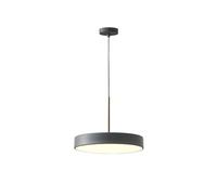 LXYST Minimalist Disc Round Ultra Thin Led Chandelier Hanging Lighting Fixture with Acrylic Lampshade for Office Dining Meeting Room Kitchen Island/Ga50Cm/White Light 6000K