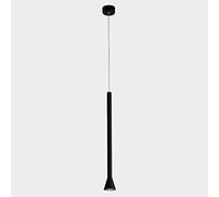 LXYST Nordic Cone Horn Lamp Height Adjustable Long Tube Pendant Light Kitchen Island Suspension Fixture Droplight Ceiling Chandelier for Bar Counter Ind